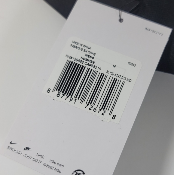 Nike Men's Tech Fleece Gloves Black Size Medium New With Tags - Picture 3 of 6